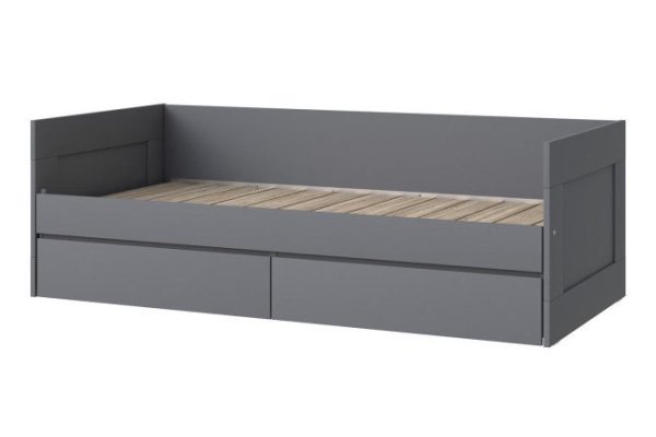 Extension bed Altair 90x200 cm color gray