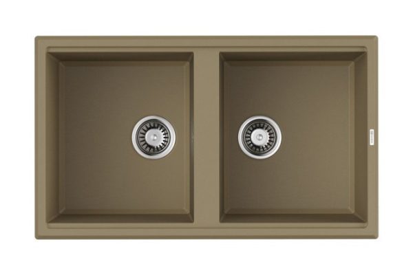 Inset sink OMOIKIRI Tedori 86-2-CH 4993929 86x51x20 cm