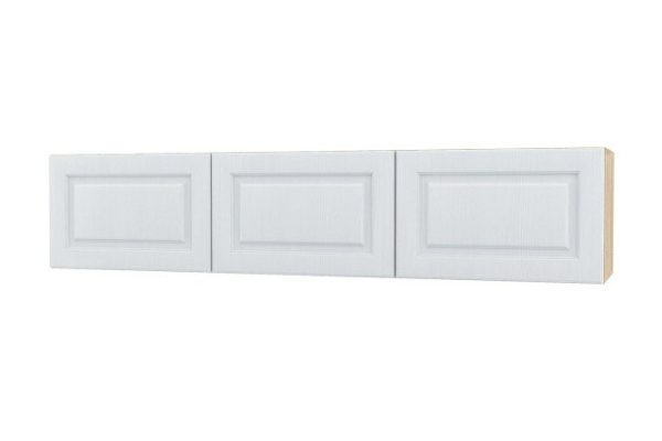 Cabinet with 3 doors Oscar Bella 180x38 cm, Sonoma/white wood
