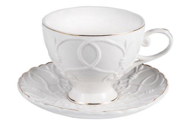 Tea pair Grace 220 ml, Porcelain