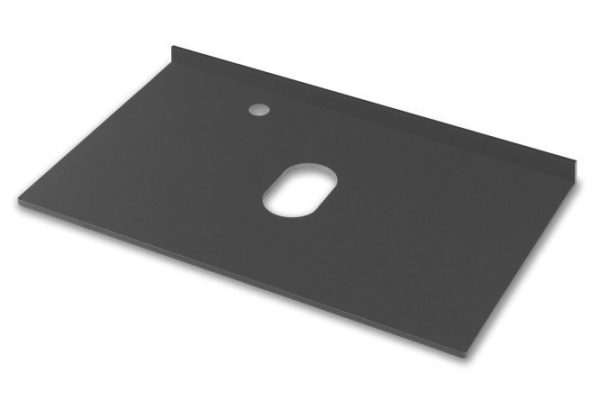 Tabletop Mari 70.2 cm, matte black