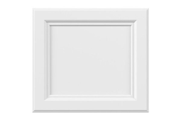 Front Gloria high drawer cabinet 39.6x35.6 cm, white
