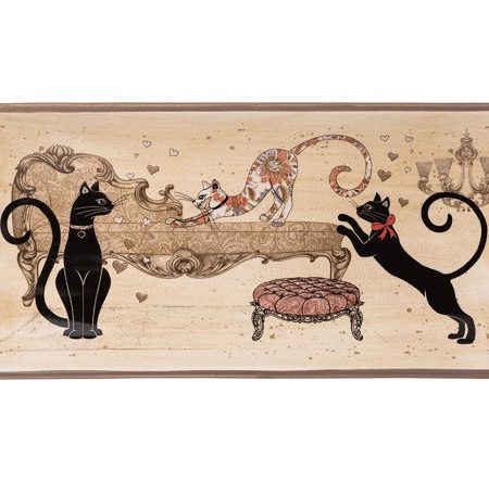 6v6jgdqeccc0g99zbpi347tnpka10eel.jpg Dish Parisian Cats Ceramics