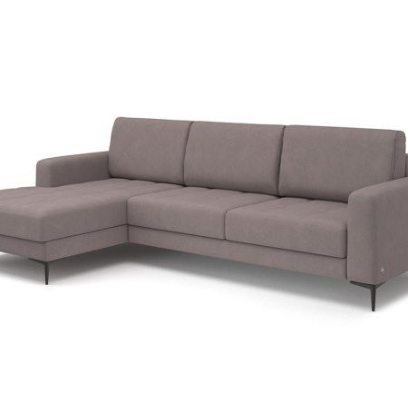 Corner sofa bed Pierre with left corner
