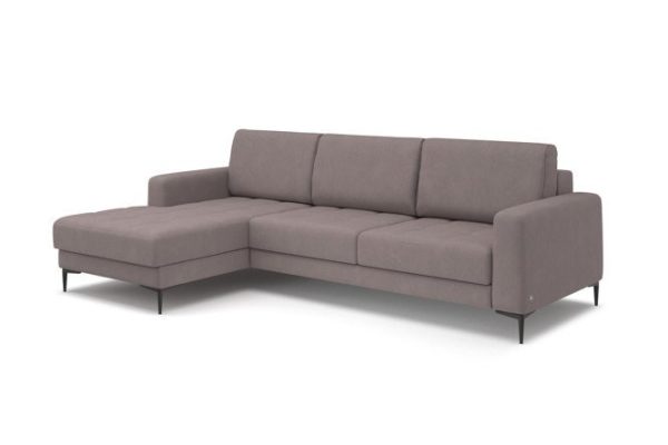 Corner sofa bed Pierre with left corner