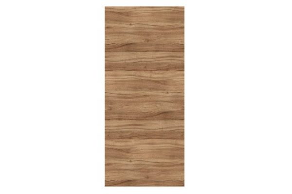 Decorative panel for half column Nicole 58.2x132 cm, natural Dijon walnut color