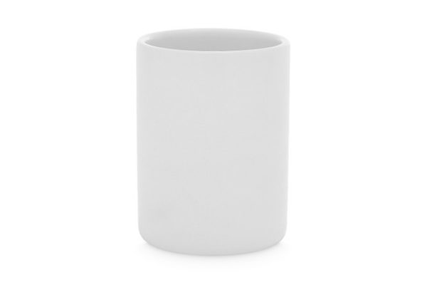 Glass for toothbrushes EVIO Riviera 7.5x10x7.5 cm, Ceramic