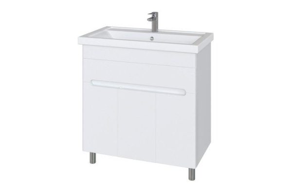 Floor stand Sanstar Modena 225.1-1.4.1. 77.4 cm, frame color white, facade white