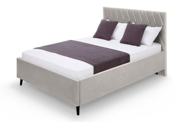 Tessa bed gray-beige 180x200 cm