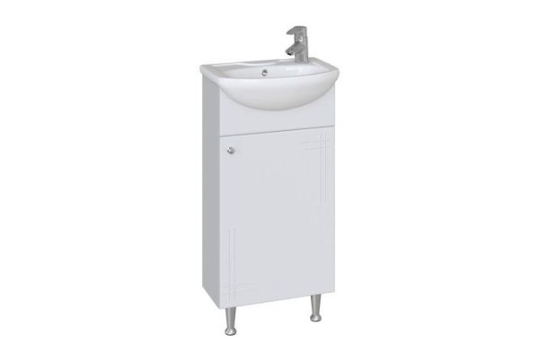 Floor stand Sanstar June 38 cm, white gloss color