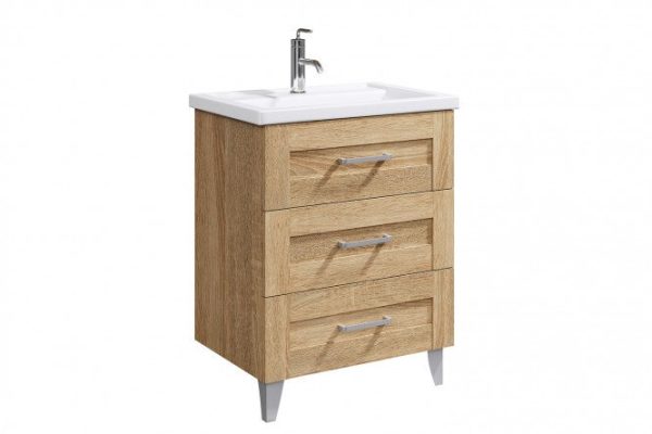 Floor stand AQWELLA Foster 66 cm, Sonoma oak color