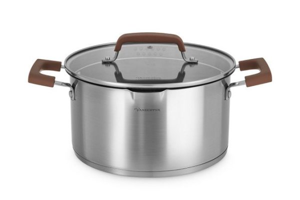 Casserole with lid VANHOPPER Elegant 5.6 l