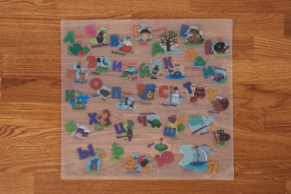 Individual napkin 28x30 cm Alphabet