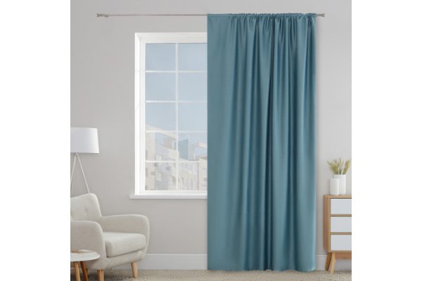 Curtain ESTUDI BLANCO Malfa 180x280 cm, 1 piece, blue