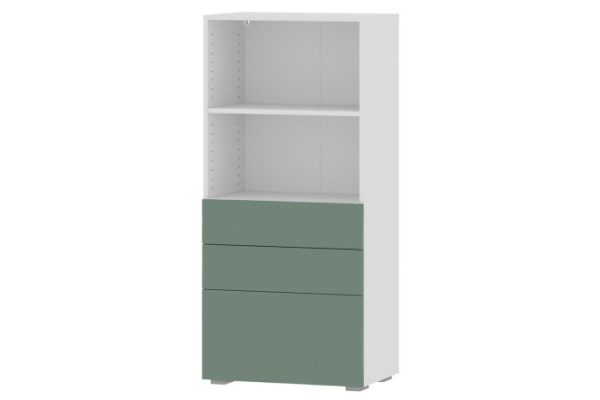 Children's rack Oscar mini with 3 drawers 60x130x39.6 cm