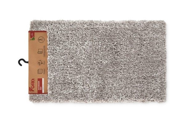 Bathroom rug Fluffy 60x100 cm, Microfiber