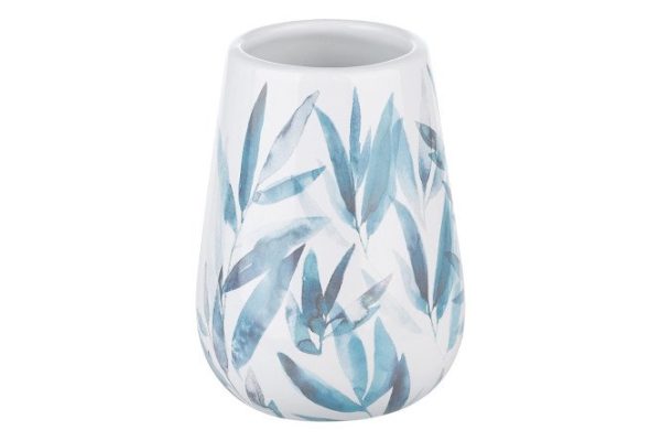 Glass for toothbrushes Moroshka Akvarel 8.5x11.5x8.5 cm, Ceramic