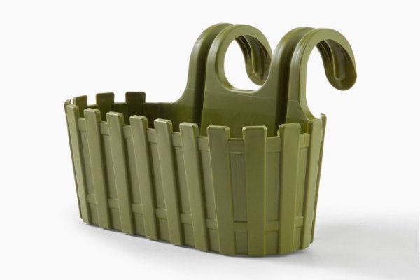 Akasya balcony flower box for railings