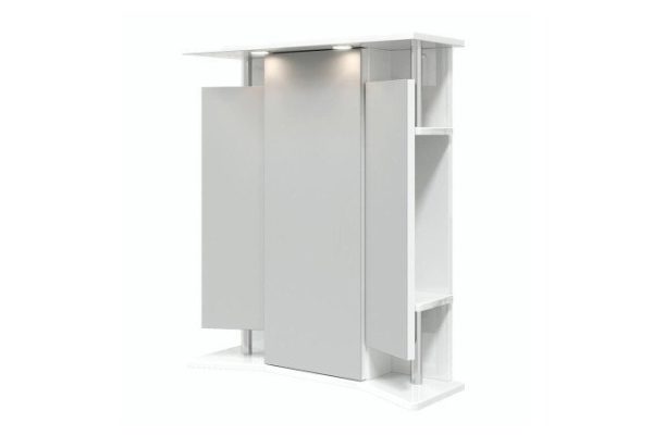 Mirror cabinet with lighting ONIKA Valeria 65 206505, right 65x76.2x21 cm, Right