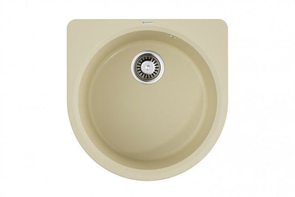 Undermount sink OMOIKIRI Akegata 51-BE 4993752, vanilla 51x51x19 cm