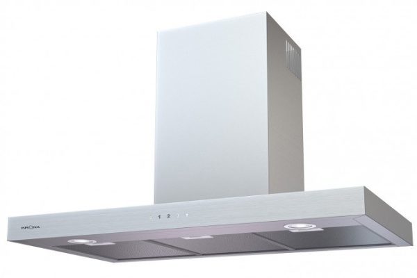 Hood KRONAsteel RUT 900 inox 3P-S metallic color, 90x100x50 cm