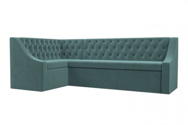Kitchen corner sofa Liner with right corner, 202x88x132 cm