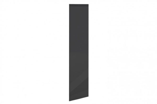Decorative overlay for cabinets with Amika superstructure 59.6x95.6 cm, color black graphite