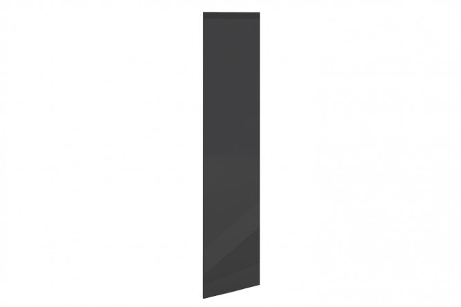 Decorative overlay for cabinets with Amika superstructure 59.6x95.6 cm, color black graphite