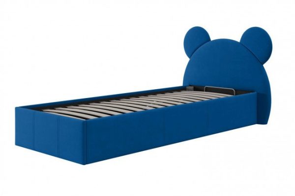 Double bed Teddy 120x200 cm color blue