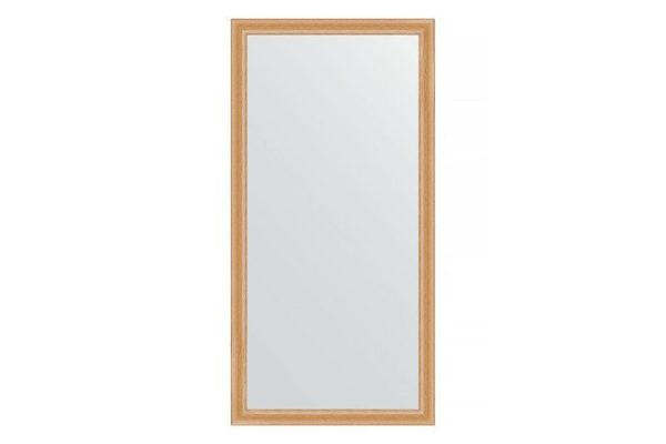 Wall mirror in a baguette frame EVOFORM maple 70x130 cm