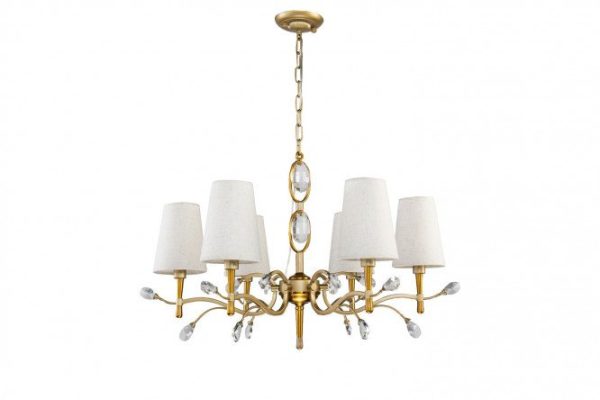 Hanging chandelier FAVOURITE Luca 12 sq.m., 77x143x77 cm, E14