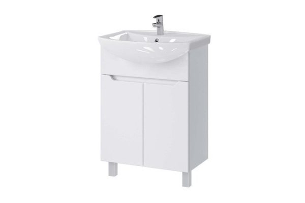 Floor stand Sanstar Line 56 cm, white gloss color