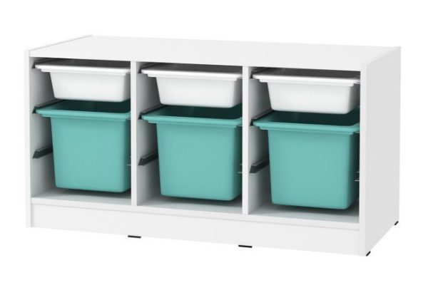 Alpha rack 98.2x51x44 cm, with containers