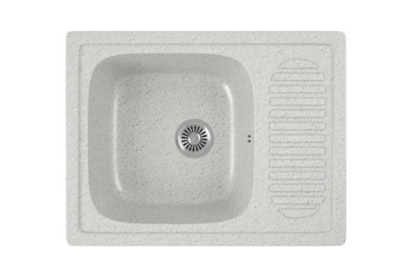 GreenStone GRS-13-310 mortise sink with drainer 50x65x19 cm