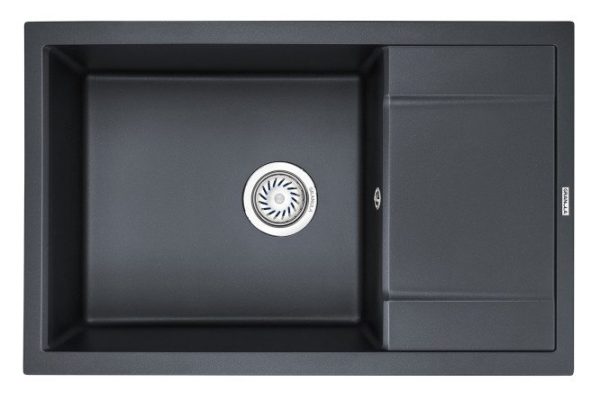 Inset sink with drainer GRANULA 7805 78x50x20 cm