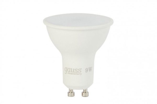 LED lamp Gauss Elementary MR16 660lm 4100K 9W, GU10, Natural