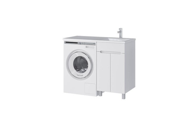 Floor stand Sanstar Hellas 311.1-1.4.1. 47 cm, frame color white, facade white