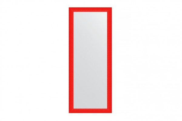 Floor mirror in a baguette frame EVOFORM BY 6037 red wave 82x201 cm