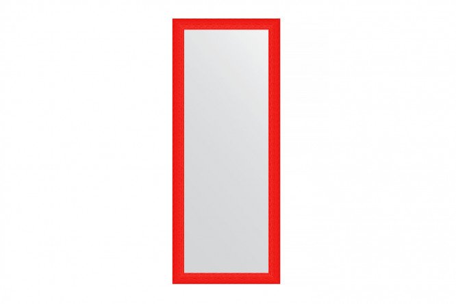 Floor mirror in a baguette frame EVOFORM BY 6037 red wave 82x201 cm