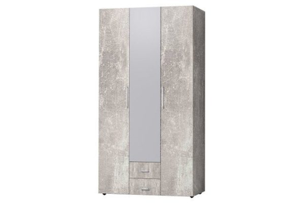 Wardrobe for clothes and linen Cancun 120x230x57.9 cm, Atelier light