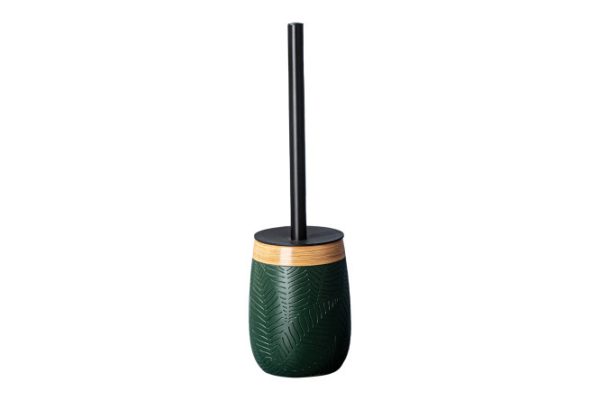 781gx2b12vnemptzwuhelzhcs0mc2skh.jpg Toilet brush in stand EVIO Leaves 11.7x35x11.7 cm, Polyresin