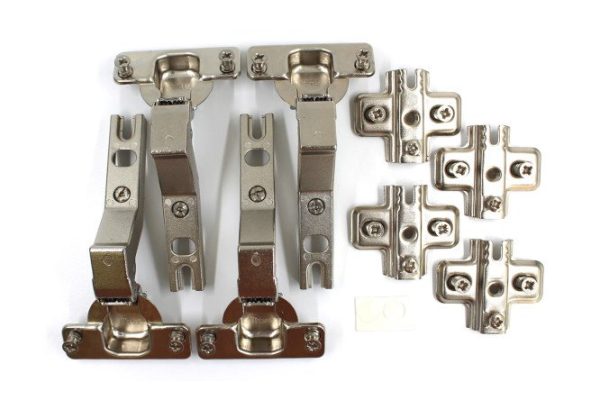 Set of hinges for corner cabinet Titus Oscar 45 degrees