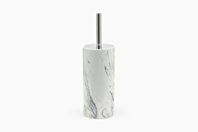 Toilet brush in stand EVIO Atlantic 10x35x10 cm, Ceramic