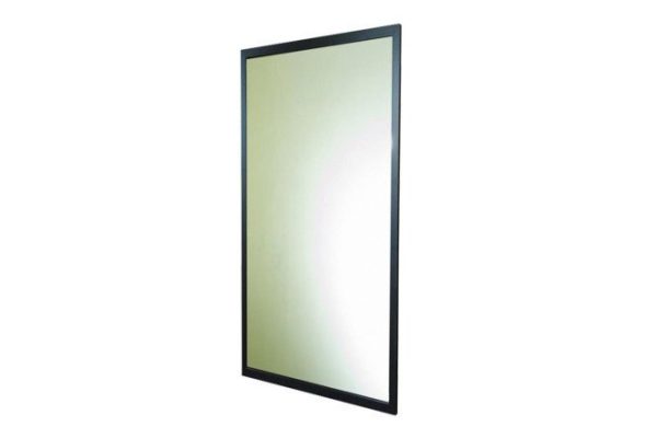 Mirror in frame Opera Black 60x120 cm