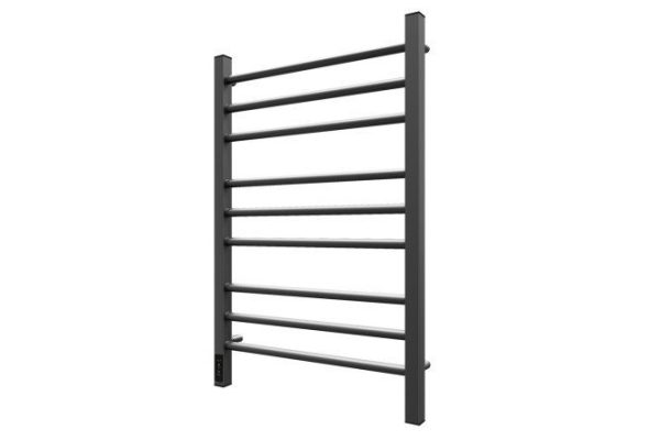 Electric heated towel rail Vesta P9, premium graphite PN70758GR 53x80x8 cm