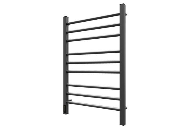 Electric heated towel rail Vesta P9, premium graphite PN70758GR 53x80x8 cm