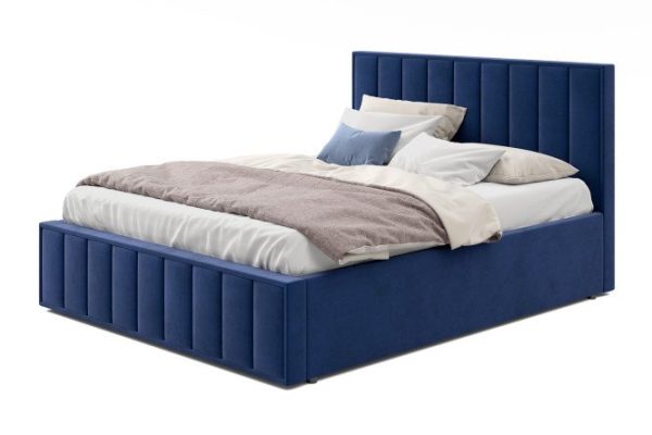Bed frame Vienna blue 140x200 cm