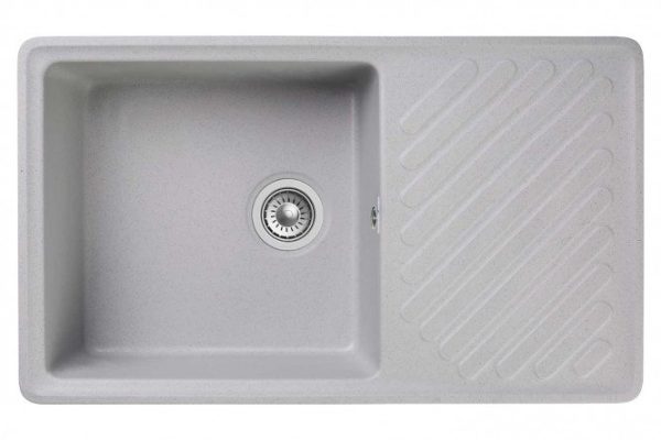 Sink with drainer GRANFEST Quarz GF-ZL-53 86x48x17.8 cm