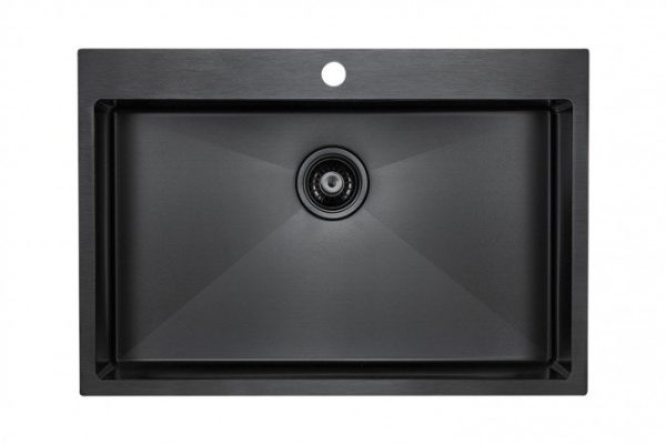 Built-in sink PAULMARK Velten 75 PM807551-GM 75x51x20 cm