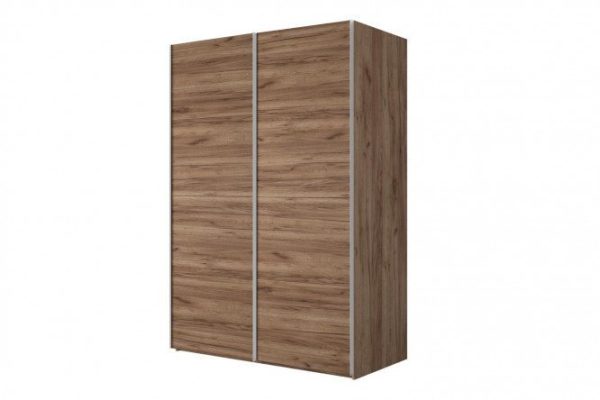 Sliding wardrobe 2-door Comet 180x240 cm kraft oak tobacco
